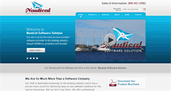 Desktop Screenshot of nauticalsoftwaresolution.com
